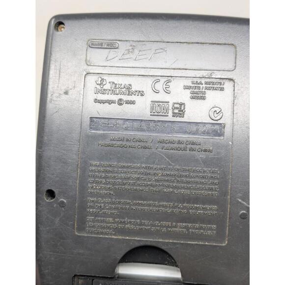 TI-83 Plus Graphing Calculator for Repair or Parts Texas Instruments-For Parts - Picture 3 of 3